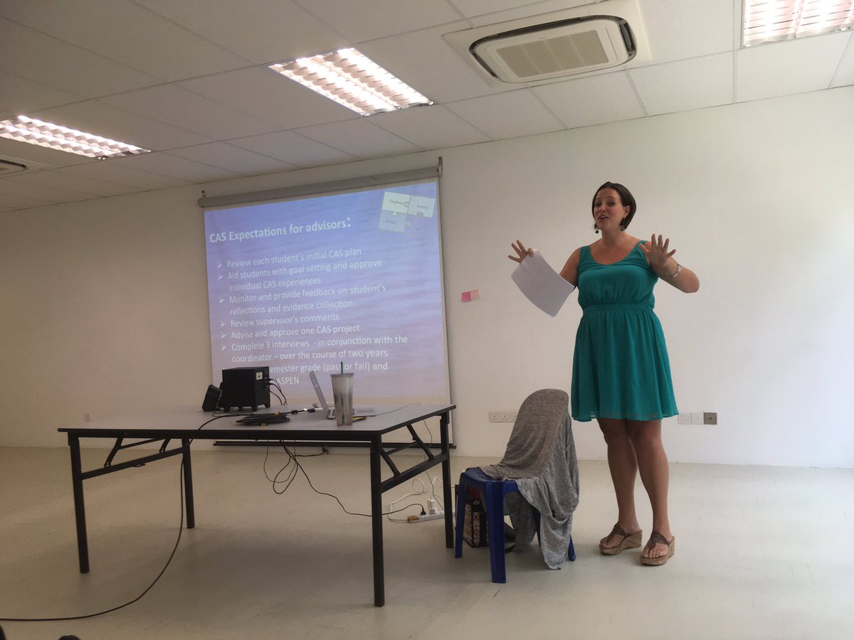 k5xr's tweet photo. Fantastic start to the #IBCORE from Jeff R. & Melanie K. Our #EE #TOK & #CAS Coordinators. #MKISPRIDE https://t.co/Gjl9wkk5Bv