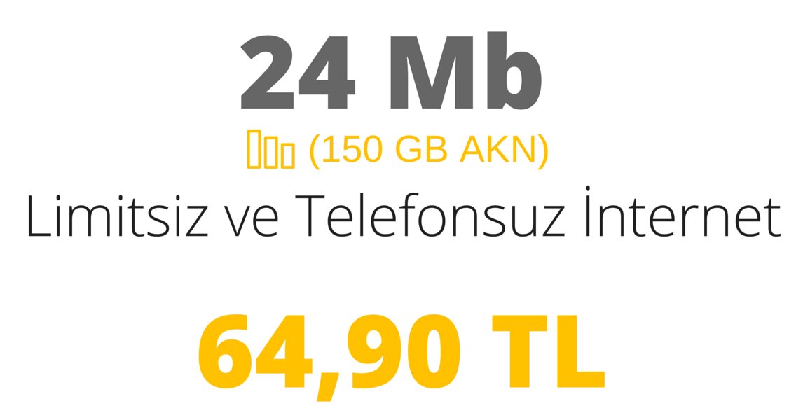 Eviniz için Telefonsuz ve Limitsiz Fiber internet 49,90 TL'den başayan fiyatlarla. goo.gl/UUw9re