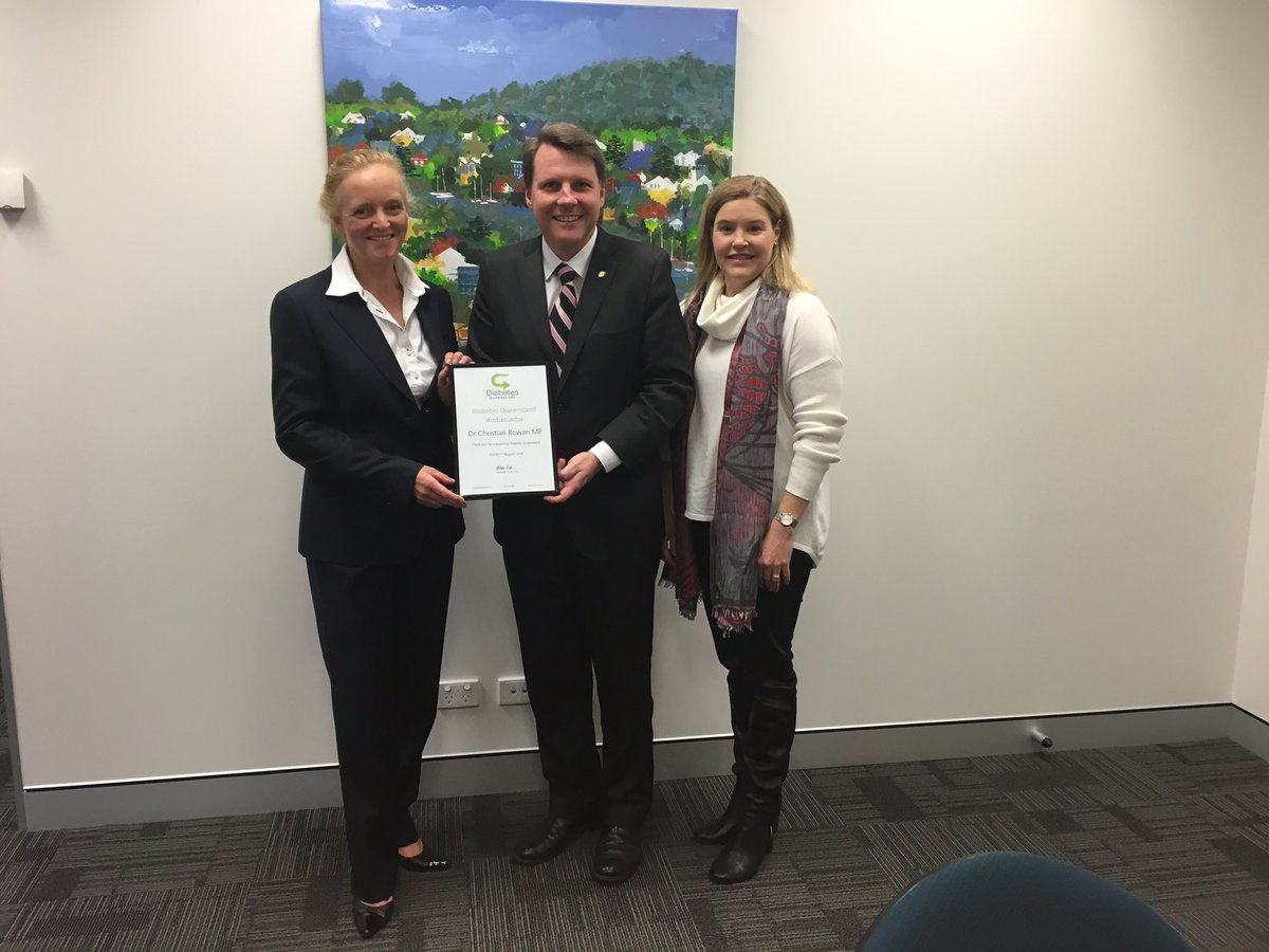 janerowan's tweet photo. As a Type 1 diabetic for 33 years, I was so proud when Christian became a Diabetes Queensland Ambassador today. https://t.co/DTEqUZ26Fw