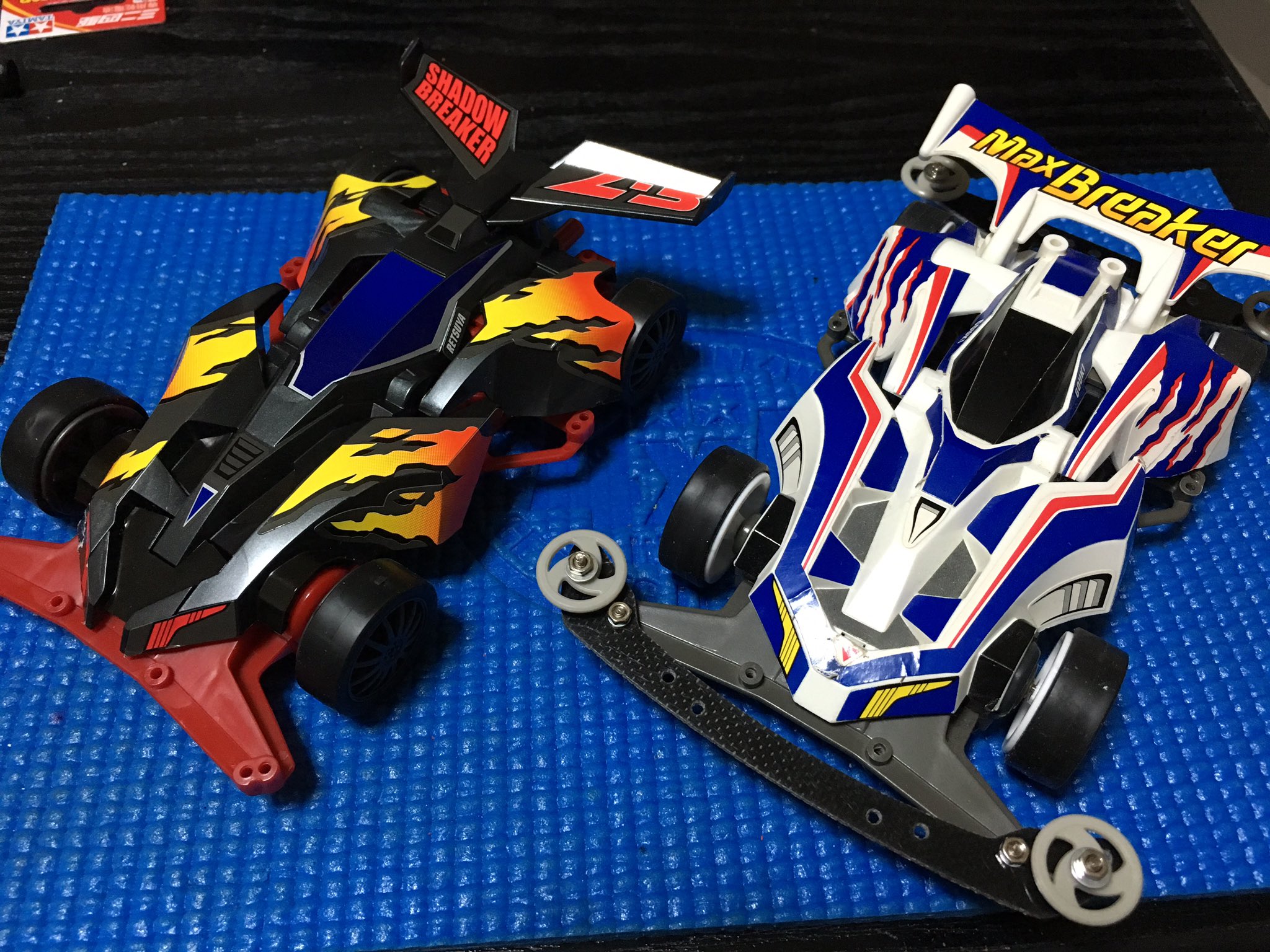 二次元塗装・極美品】ミニ四駆 ブレイジングマックス・ナックル