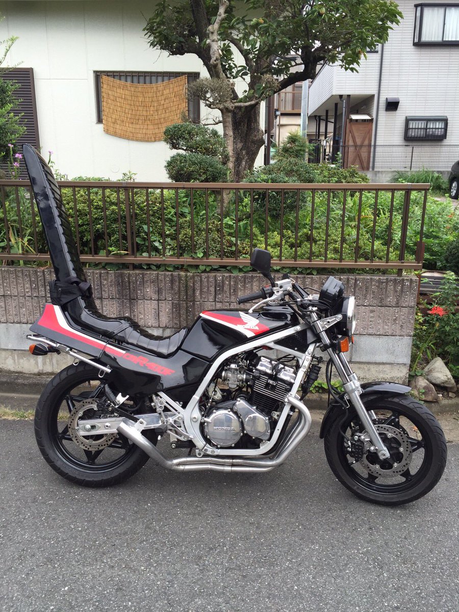 cbr400f  三段シート