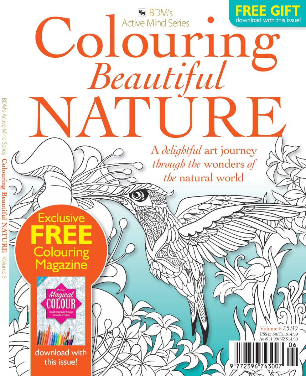 COMAGazines's tweet image. #OutNow: Grab the latest issues of @BDMpubs Mind Series #magazines for your #FREE exclusive #colouring books!
