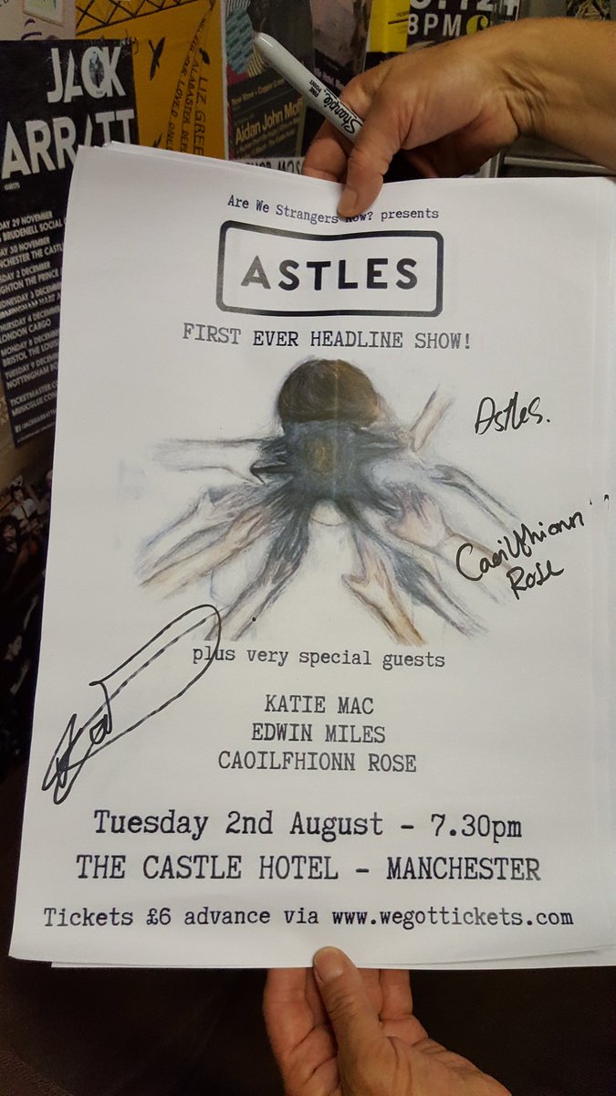 Limited edition signed posters!! <a href="/astlesmusic/">Astles</a> <a href="/keelinmusic/">Caoilfhionn Rose</a> <a href="/thecastlehotel/">The Castle Hotel</a> <a href="/redballoonmusic/">Are We Strangers Now</a>