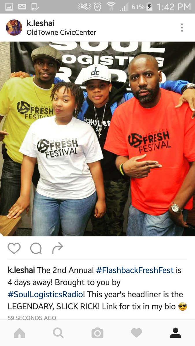k_leshai's tweet image. Click the link!!!!! 👉 flashbackfreshfest2.eventbrite.com #FlashbackFreshFest #SoulLogisticsRadio