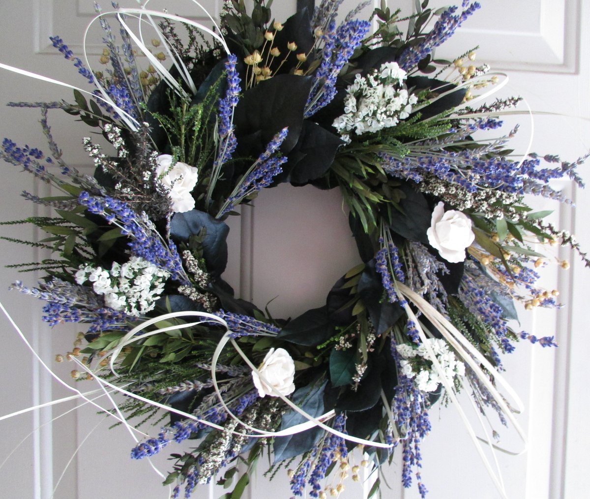 Handmade dried and preserved wreaths  endlessblossoms.com  #driedwreaths #salalwreaths #eucalyptuswreaths