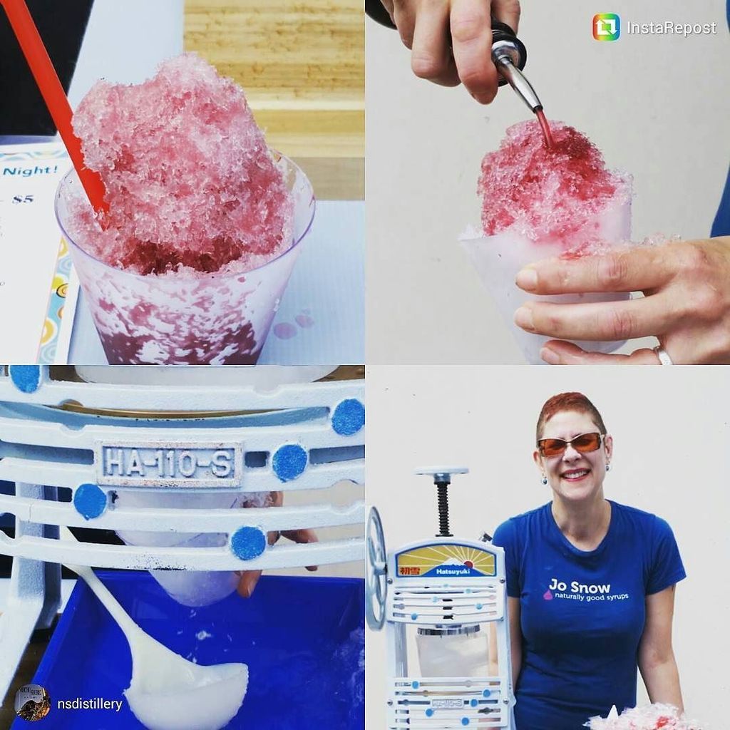 josnowsyrups's tweet photo. Another #boozysnowcone night under out belts at @nsdistillery. #josnowsyrups Blueberry jas… https://t.co/xduG8v3Pub https://t.co/G0sOB1N4XZ
