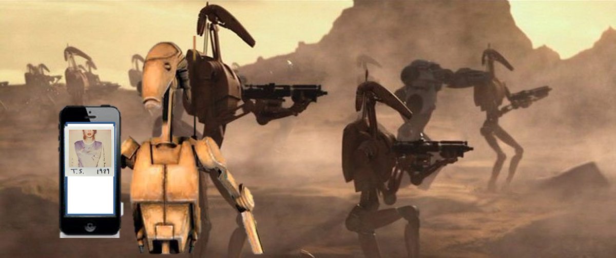 Sup_Commander's tweet photo. She's all my droids want to listen to! #WeLoveYouTaylor #WeLoveTaylorSwift https://t.co/vVJDegh4Ml