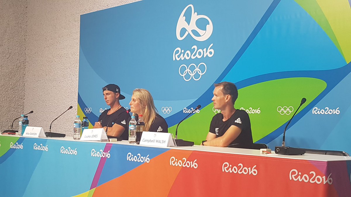 The New Zealand Team (@thenzteam) on Twitter photo 2x Olympians <a href="/mrmikedawson/">mike dawson</a> & <a href="/LuukaJones/">Luuka Jones</a> at their Olympic Press Conference #BeTheInspiration 2x Olympians <a href="/mrmikedawson/">mike dawson</a> & <a href="/LuukaJones/">Luuka Jones</a> at their Olympic Press Conference #BeTheInspiration