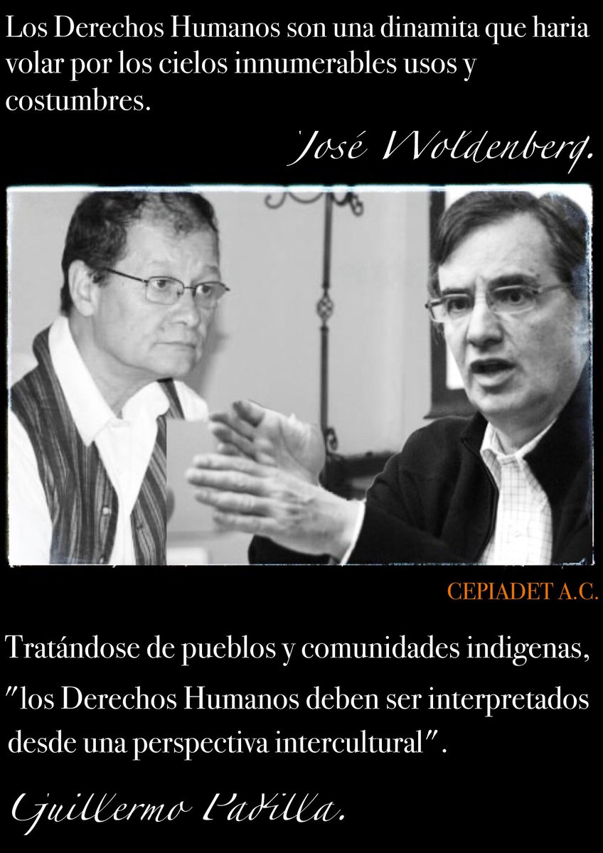 CEPIADET's tweet photo. Derechos Humanos de Pueblos y Comunidades Indígenas @DDHPO @DDHJUSTICIA @SCJN @BordeJuridico @TequioJuridico https://t.co/TeqhJWLoRH