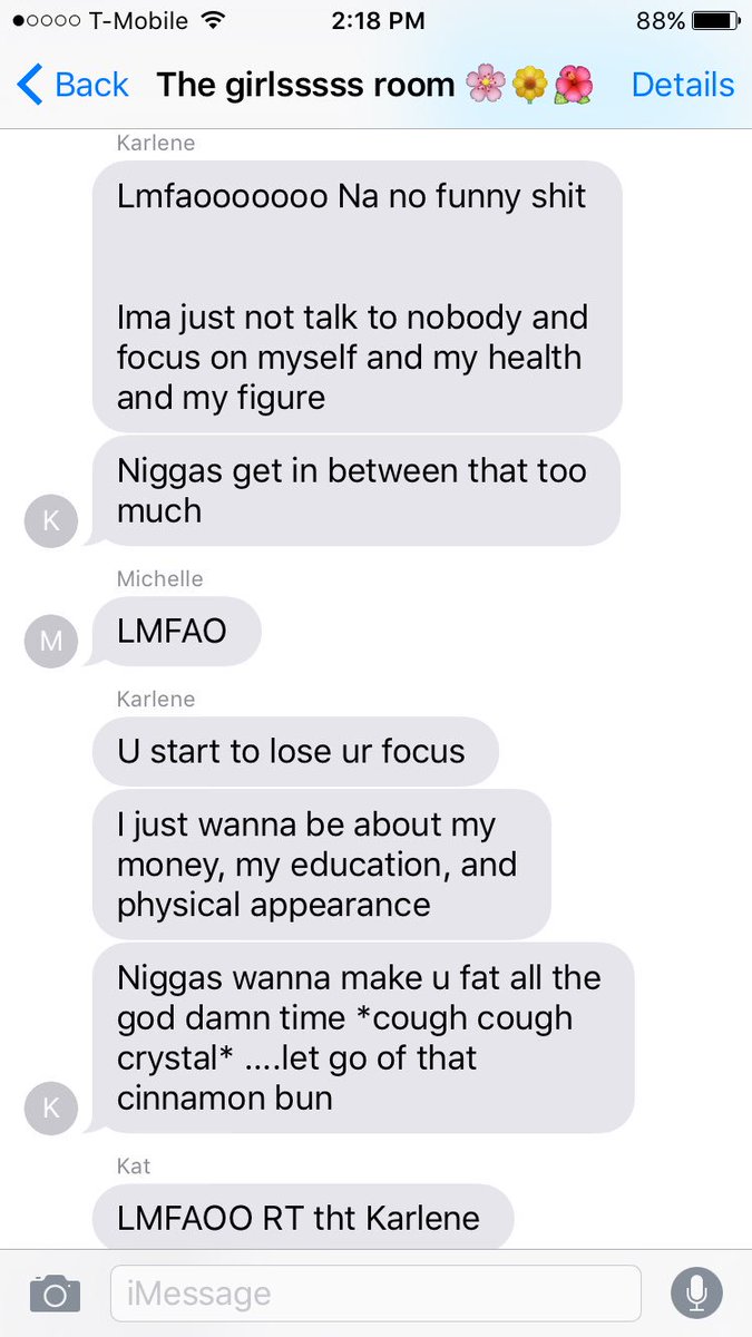 __Jestine's tweet photo. Realist words my lil sis has said. Ladies don't fall for them Cinnabons #twitterlesskat ππππππ https://t.co/QVDman9Bb4