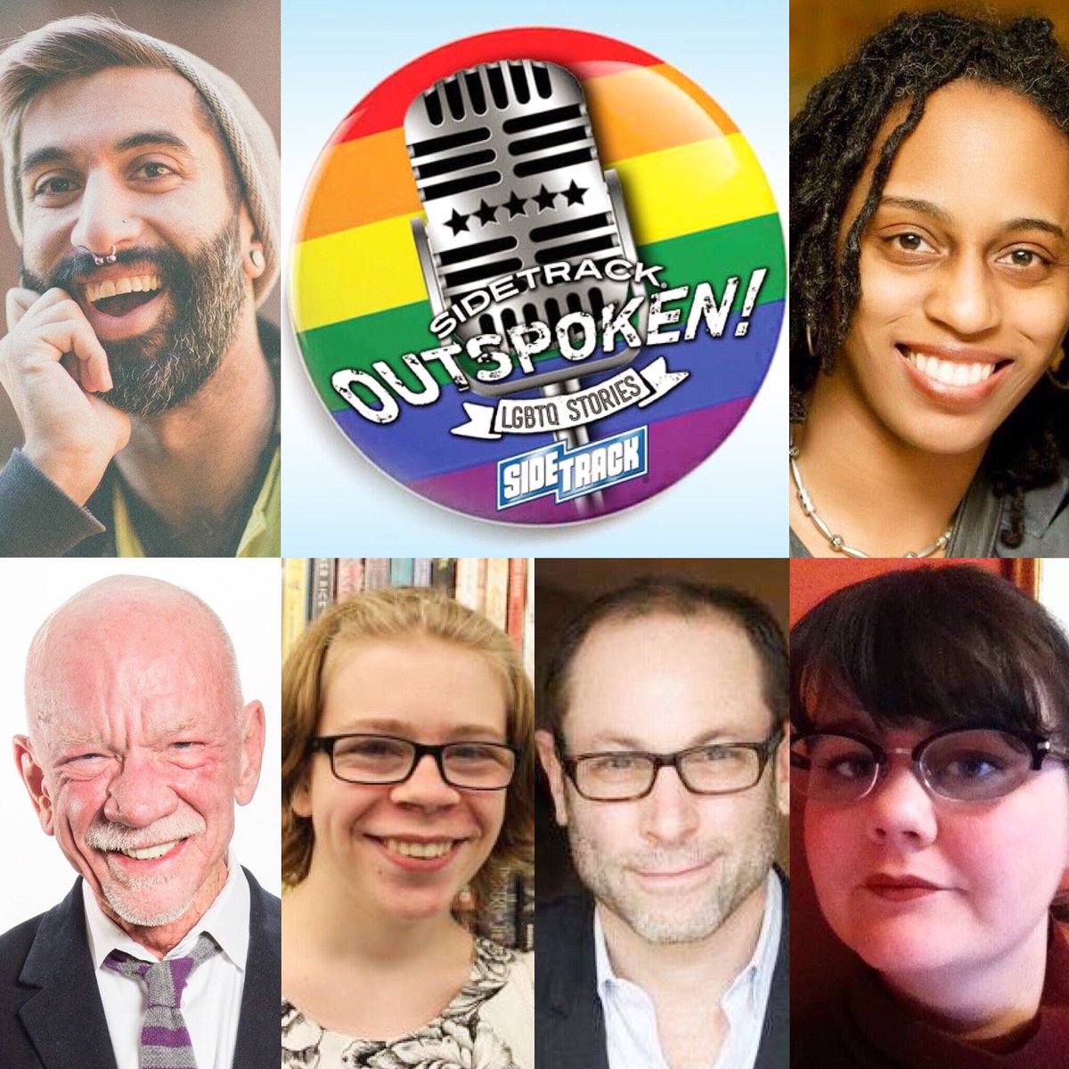 sidetrackbar's tweet photo. Don't miss @OUTSpokenchi #LGBTQ Storytelling tonight, 8/2, at 7pm. It's our 2nd Anniversary! https://t.co/ysdYfmIiV4 https://t.co/Kvn9AmuNLZ