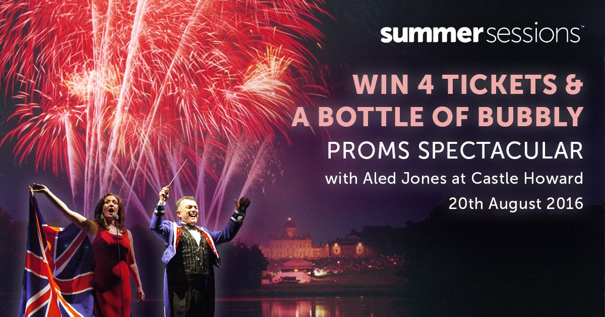 WIN! 4 Tickets to go see the PROMS SPECTACULAR in Aug.! gleam.io/fb/m83ui #competition #york #proms