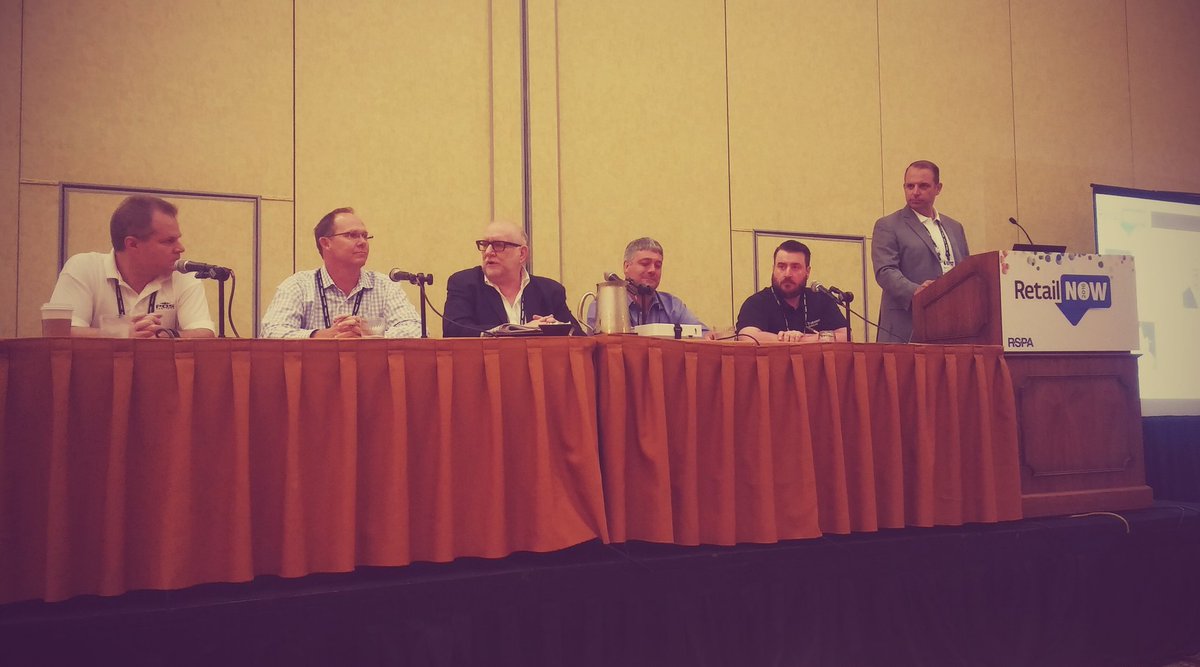 KyleOuzts's tweet photo. @MattDowns7 and panel exposing security as a HUGE revenue opportunity #RetailNOW2016 #SecurityPays @mercurypay https://t.co/hAfB5ifinl