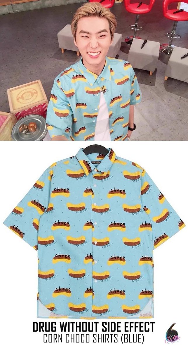day6_outfits's tweet photo. #YOUNGK [SPOTTED]
- #DrugWithoutSideEffect Corn Choco Shirts ₩58,000

📷.@arirang_ASC 
#DAY6 #DAYDREAM #jyp https://t.co/sLQjiJlJq8