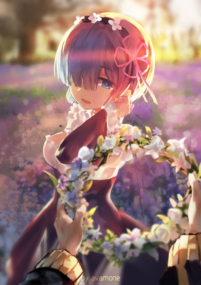 Rem Re Zero I Love This Drawing O Artist T Co Baeknmeaxu