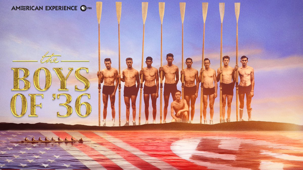 The big day has finally come!!! The Boys of '36 premieres tonight at 9 p.m. ET on PBS!!  #BoysOf36PBS