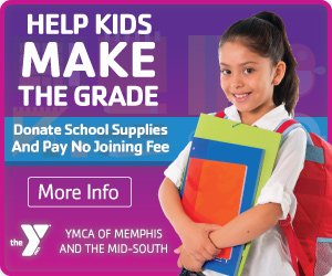 YMCAMemphis's tweet photo. Pay No Joining Fee in August when you donate school supplies. #theY #beCauseY https://t.co/dpHV49rOLh