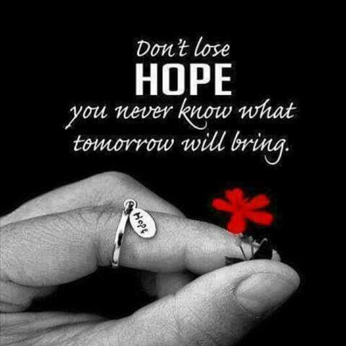 mightywerthy's tweet photo. Always have hope. #MightyWerthy https://t.co/uYfufAacYZ
