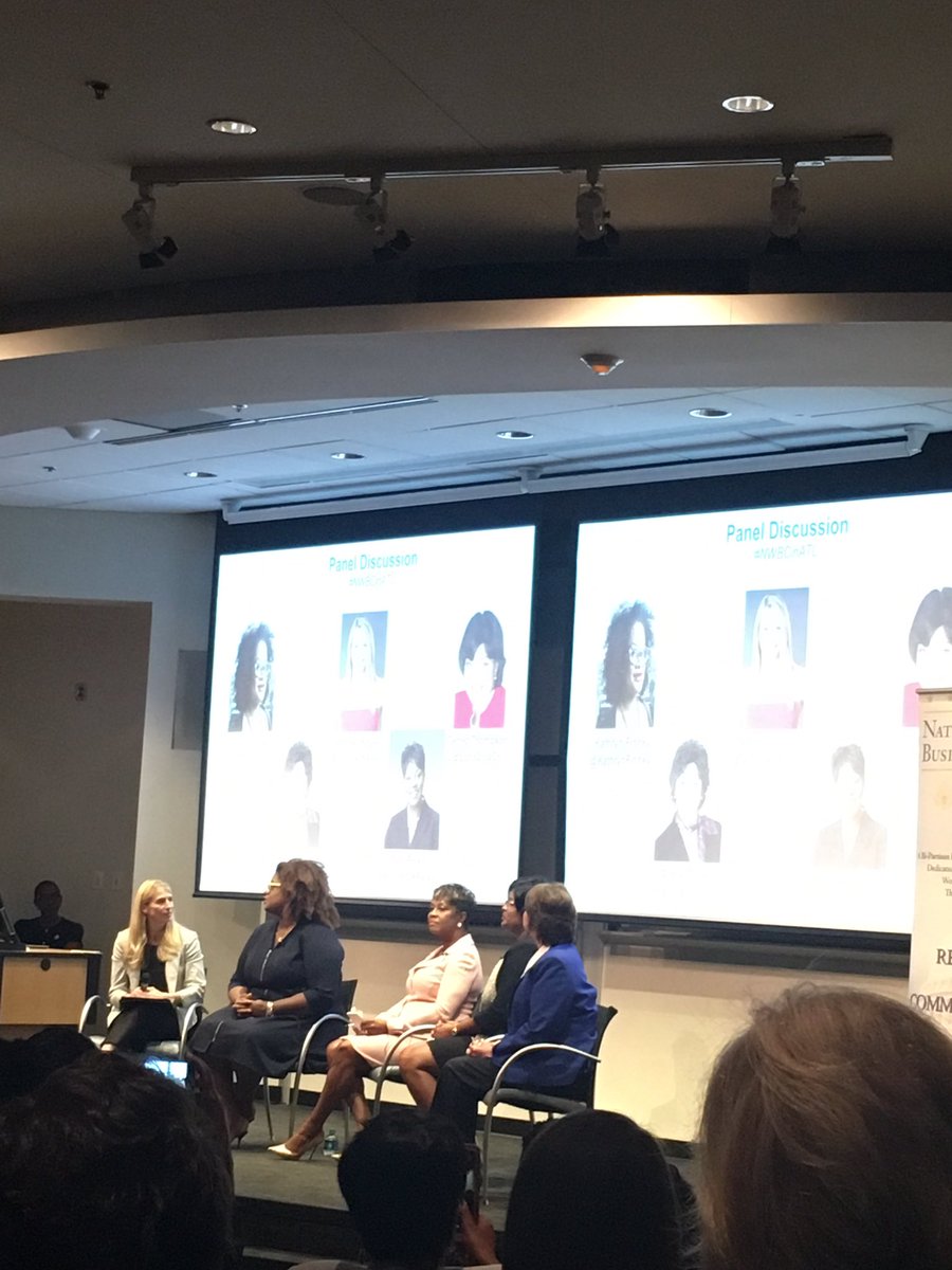 Excited to hear from @KathrynFinney <a href="/aceloansgrace/">Grace Fricks</a> <a href="/IAmMaryHParker/">Mary H. Parker</a> <a href="/CocaColaCo/">The Coca-Cola Co.</a> and <a href="/WhitneyKeyes/">Whitney Keyes</a> speak #AtlInnov