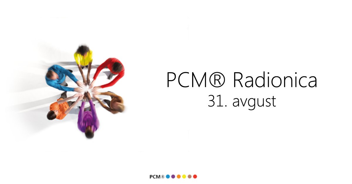 U susret treningu „PCM Kouč“ organizujemo PCM radionicu 31. avgusta u 18h.

goo.gl/g8REr1