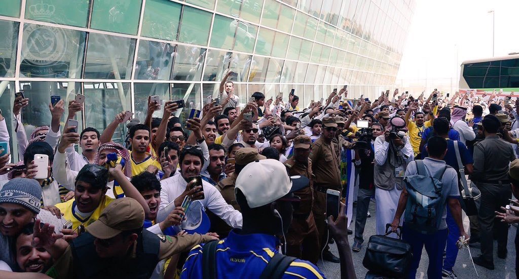 رابطة جماهير النصر tweet media
