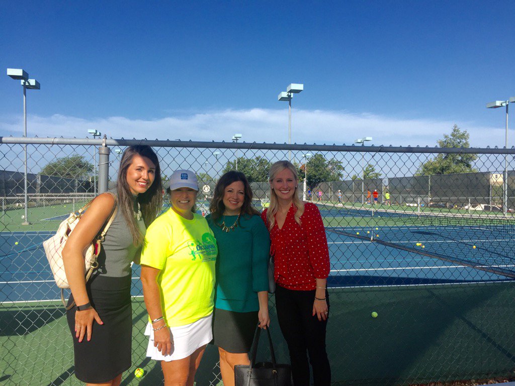 What an inspiring event we got to experience this morning!@OKLawyers4Kids 6th Annual Tennis Clinic! 🎾<a href="/VallianceBank/">Valliance Bank</a>