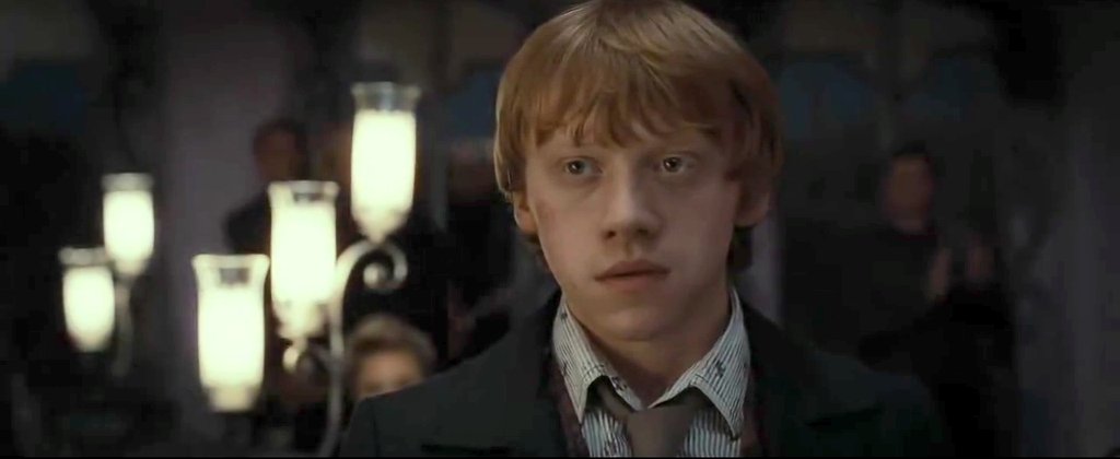 Quédate con quien te mire como Ron miraba a Hermione #Romione #HarryPotterLove