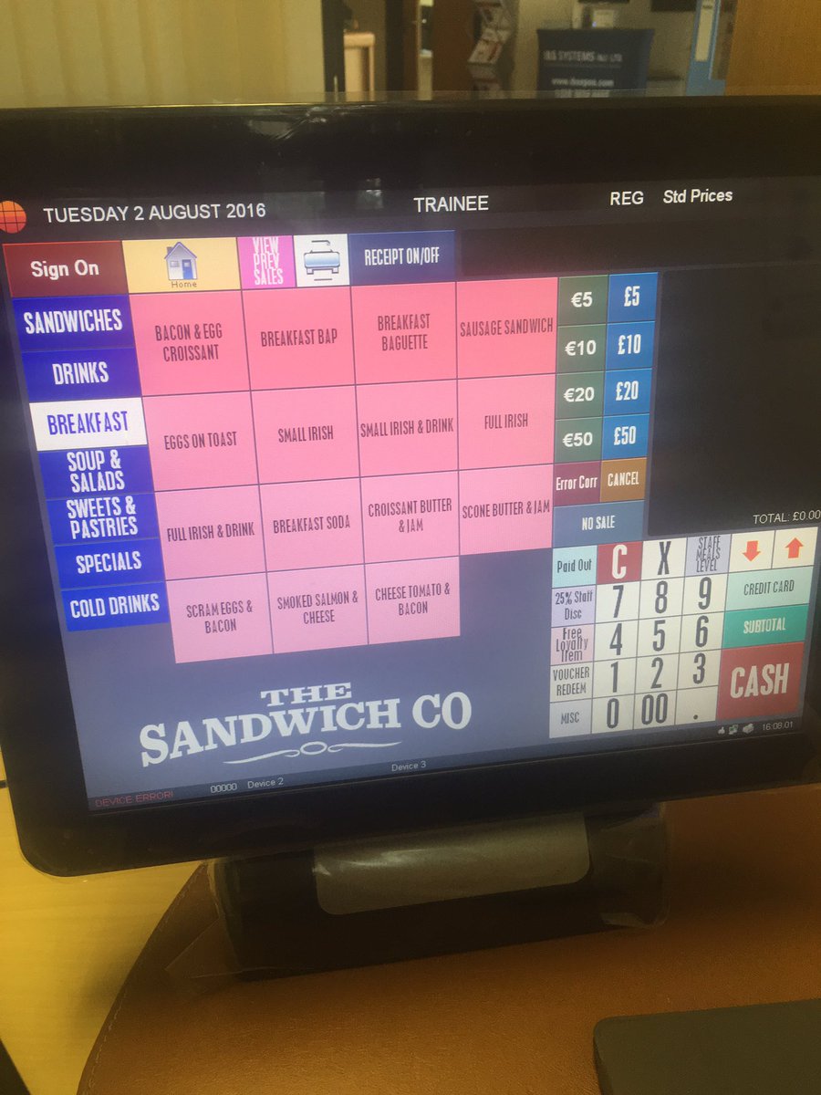 IBSEPOSni's tweet photo. Preparing the #titan160 for install to The Sandwich Co! Currently fitting out all their stores! https://t.co/RFIDeSV5mh