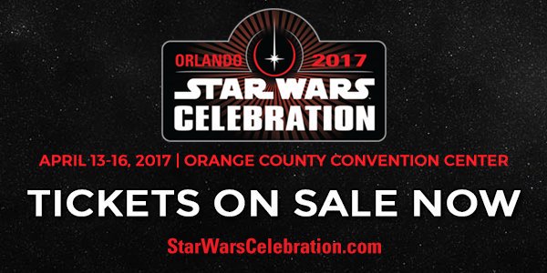 SW_Celebration's tweet photo. Tickets for #StarWars Celebration Orlando are on sale! Buy Tickets here: https://t.co/dRcSX7zV4e #SWCO https://t.co/yjENoEq6fb