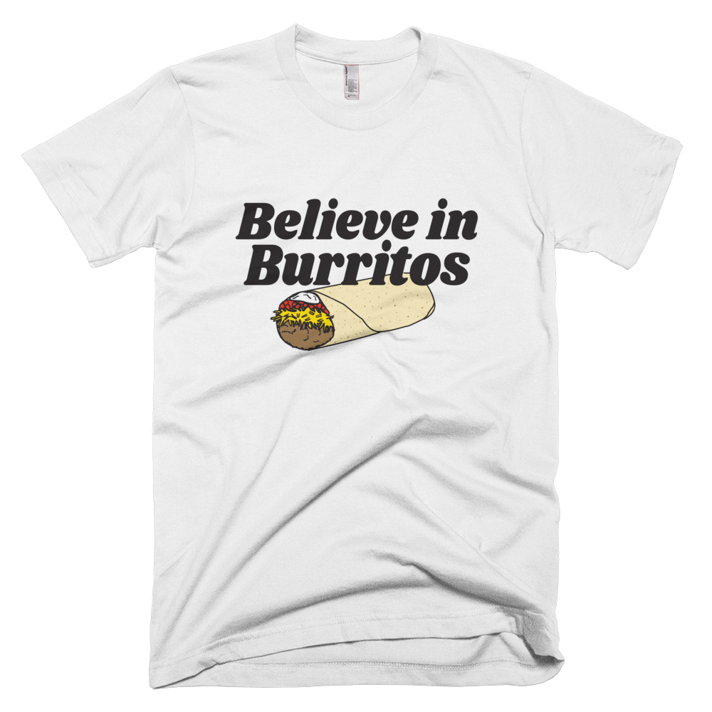 LudicAtBest's tweet photo. If you don't believe in burritos, who will? https://t.co/SN2n7wTy7k #tshirt #burritos #food #foodbaby #shopping #tee https://t.co/Ch8eCHOZxA