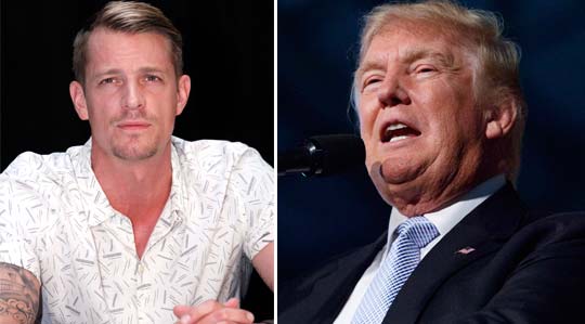 ExpressenNoje's tweet photo. Joel Kinnaman: "Vinner Trump så packar vi väskorna och flyttar hem" https://t.co/nlVSx5VHRS https://t.co/MPWkZqRPzH