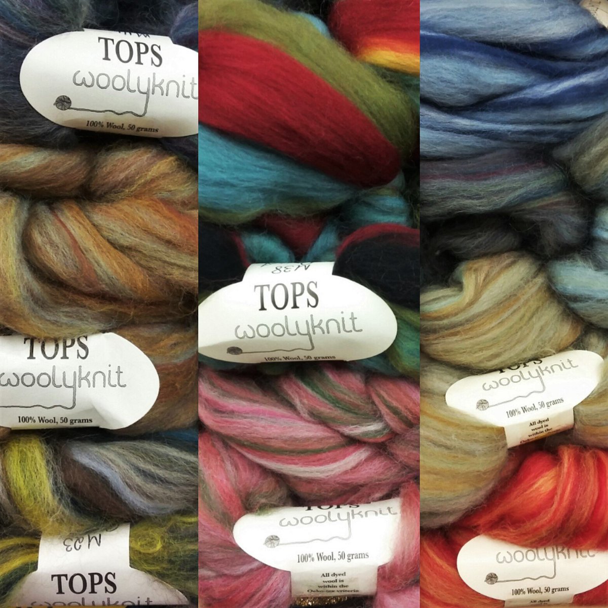 SewCreativeCamb's tweet photo. ** NEW! **
Merino wool tops in a lovely range of colours, perfect for felting! #merino #wooltops #felting #woolyknit https://t.co/bOI1uzuP38