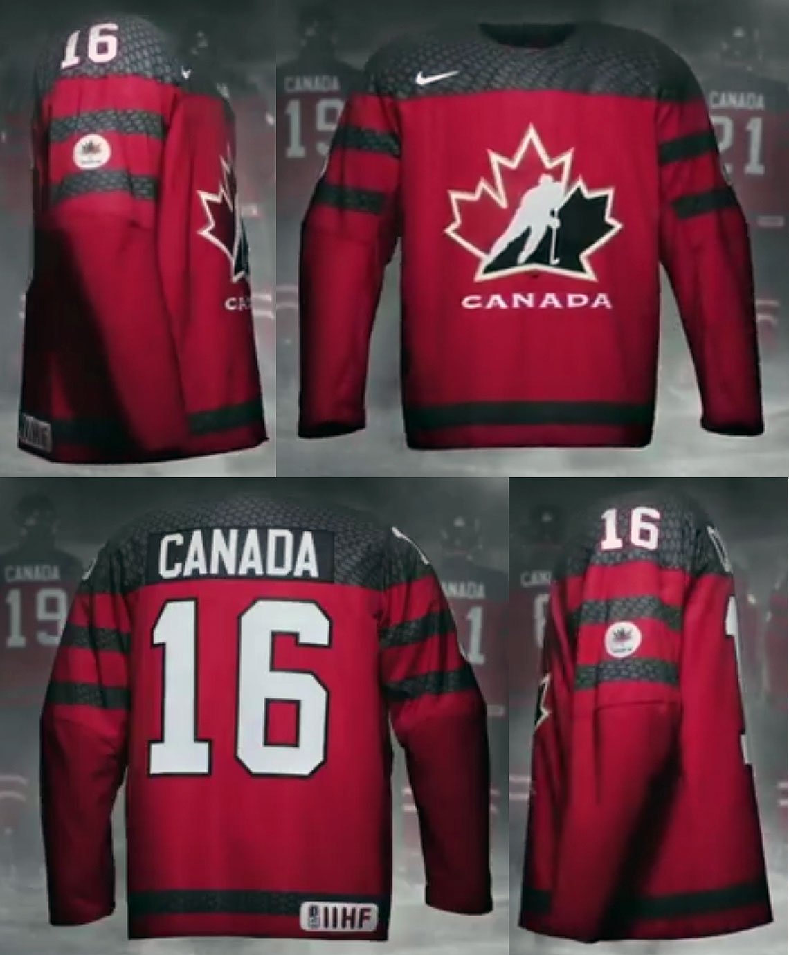 Hockey Canada unveils new Team Canada jerseys