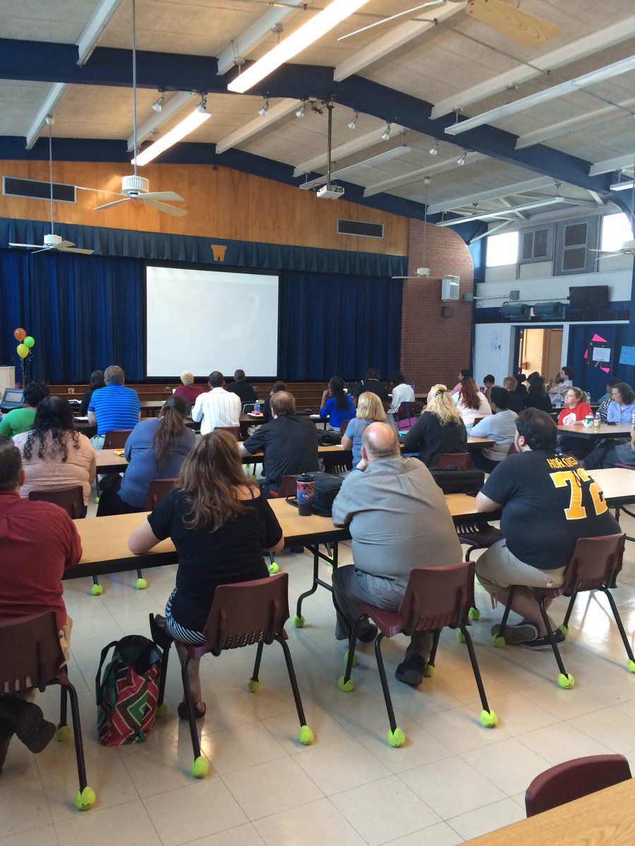 ABWHS's tweet photo. Early start university schools begin the year with awesome PD!! https://t.co/heE9D4pgIj