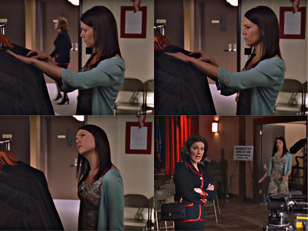 kgibson97315's tweet photo. Ep. 42- Lorelai's Graduation Day

When the ability to sense your mother kicks in

#153DaysofGilmore https://t.co/mJKFSvwb95