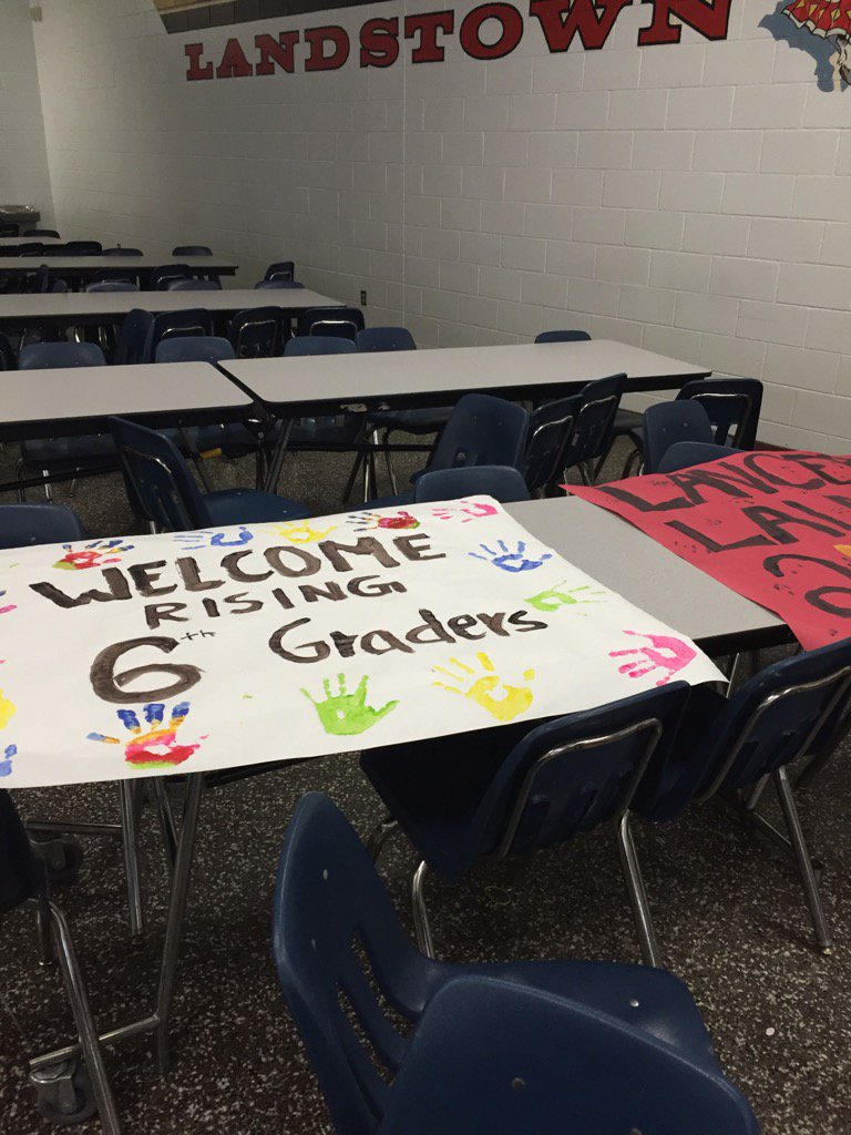 ClukeyColleen's tweet photo. Lancer Launch is underway! @Landstownms @pdscherr https://t.co/wNXktXmyEF
