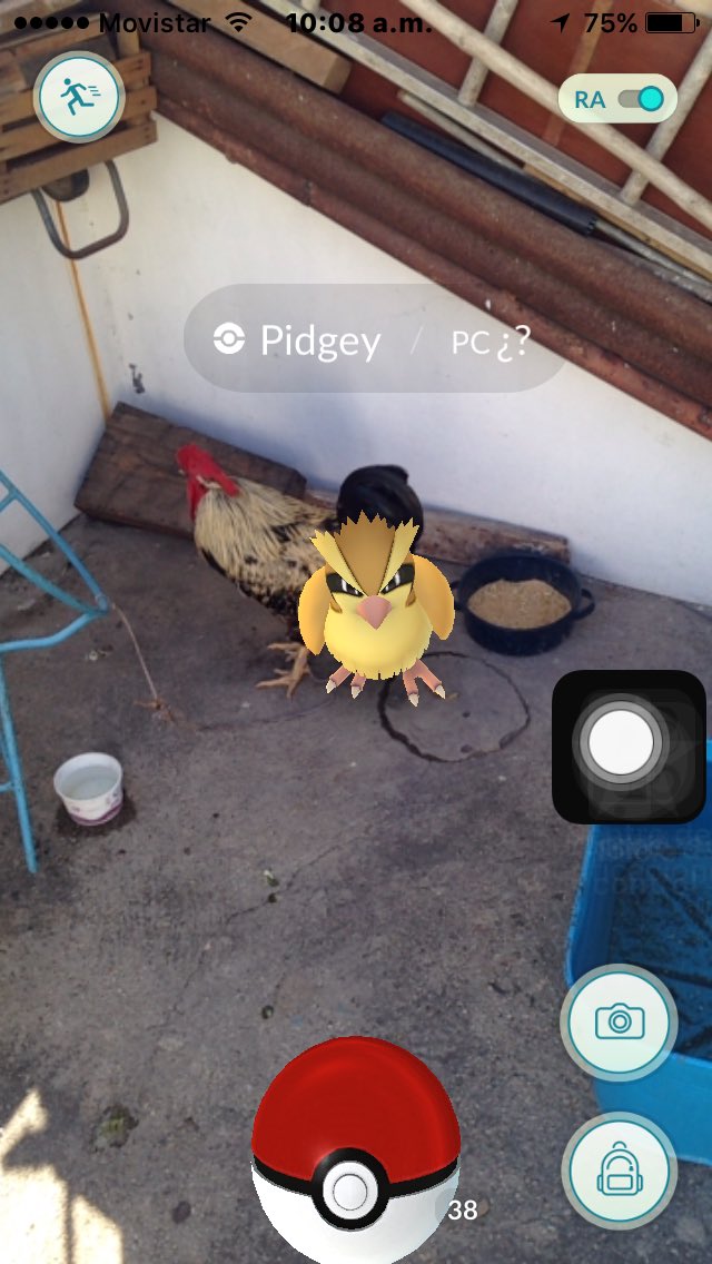 1334Cosmo12's tweet photo. Fue la captura Pokémon mas extraña de todas en mi casa😍 amo este juego #PokemonGO https://t.co/WstWwCD3DW