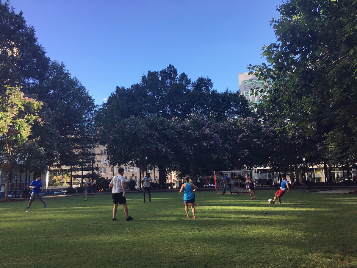 soccerstreets's tweet photo. Hit the field tonight for ☝️ more round of our summer pickup series!

⏰ - 6 PM
📍 - Woodruff Park

#ATLSoccer https://t.co/yJPcyEspGC