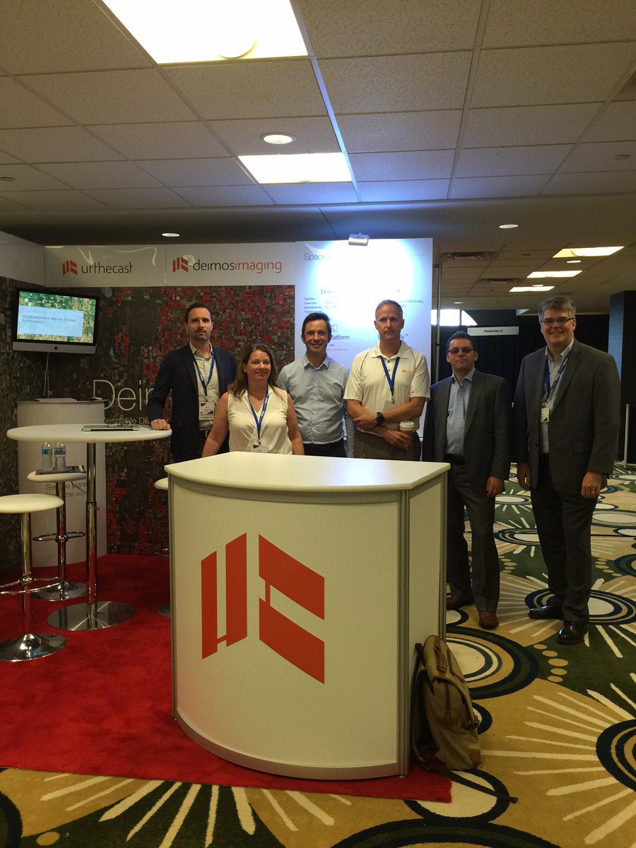 rainvill's tweet photo. @UrtheCast and @Deimosimaging are ready to showcase our Space-based Ag Solution #InfoAg16, booth 24. Come and learn! https://t.co/7IQqsZgVmL