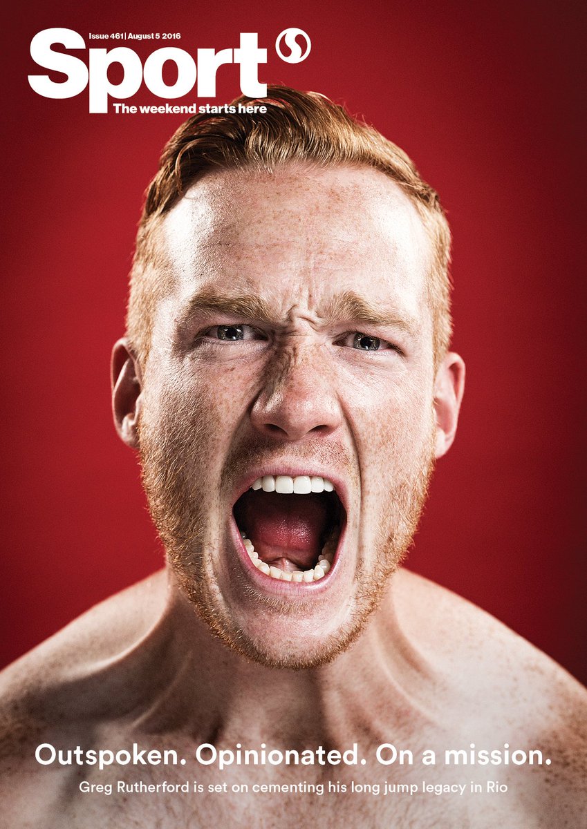 This week's cover. Photo: <a href="/ShamilTanna/">Shamil Tanna</a> Design: <a href="/Jsamahood/">John Mahood</a> 

@GregJRutherford: Outspoken. Opinionated. On a mission.
