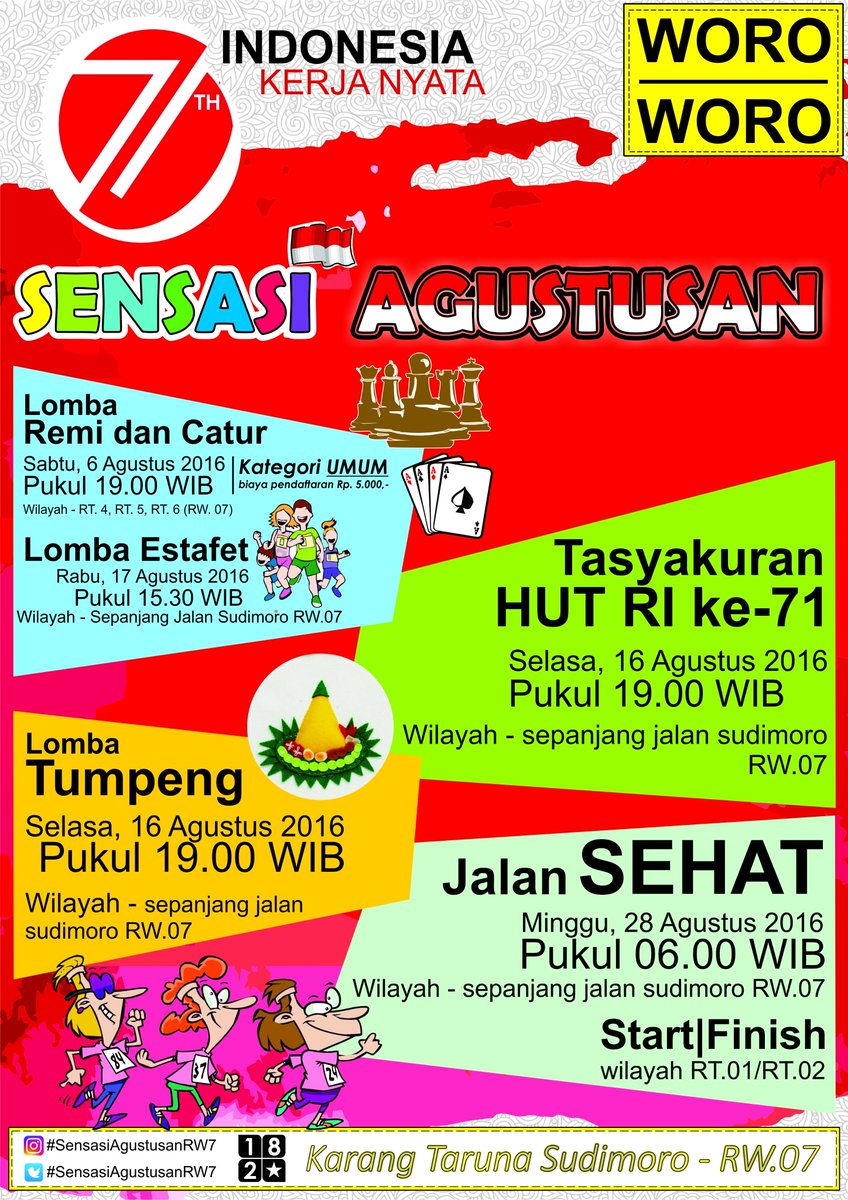 am_mrsimple's tweet photo. Welcome Agustus #SensasiAgustusanRW07 https://t.co/YtoSSl7CLC