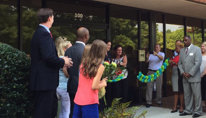 FSFarchitecture's tweet photo. We had the pleasure of seeing another school open their doors for the first time! #BrookhavenInnovationAcademy https://t.co/KYv38XVCjL