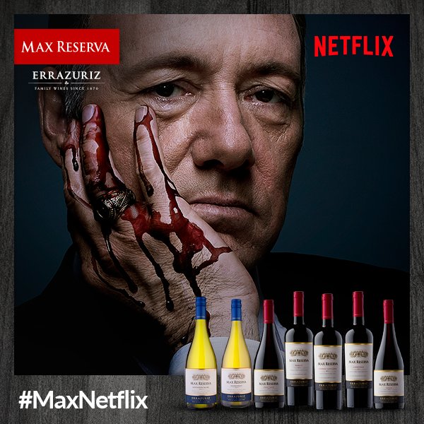 maxreservawines's tweet photo. ¿Qué personaje de House of cards eres? Descúbrelo acá y disfruta con #MaxNetflix https://t.co/JDKjjsAzGa https://t.co/B0HNffGDQj