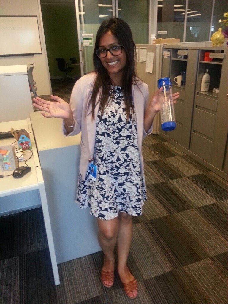 MiLivingGreen's tweet photo. Green Leader Bethany uses a reusable bottle everyday! #PPC2016 https://t.co/TPR4mXYUNp