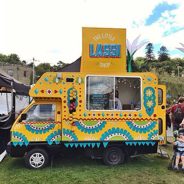 LittleLassiShop's tweet image. Catch us this weekend @WildernessHQ with #Lassi #OnionBhajis #MasalaChai we'll bring the sunshine 😎