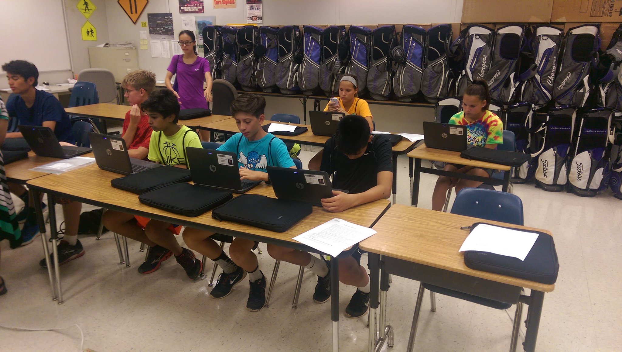 Chantilly HighSchool on Twitter "Fun this morning distributing our