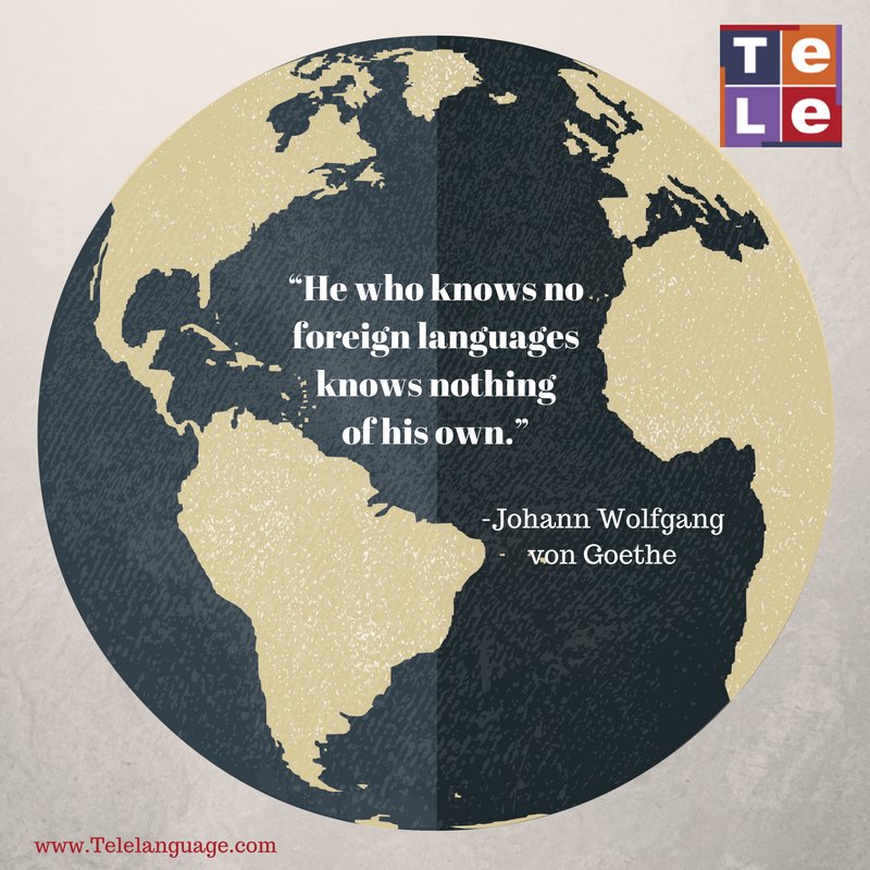 “He who knows no foreign #languages knows nothing of his own. #communication #Interpreters