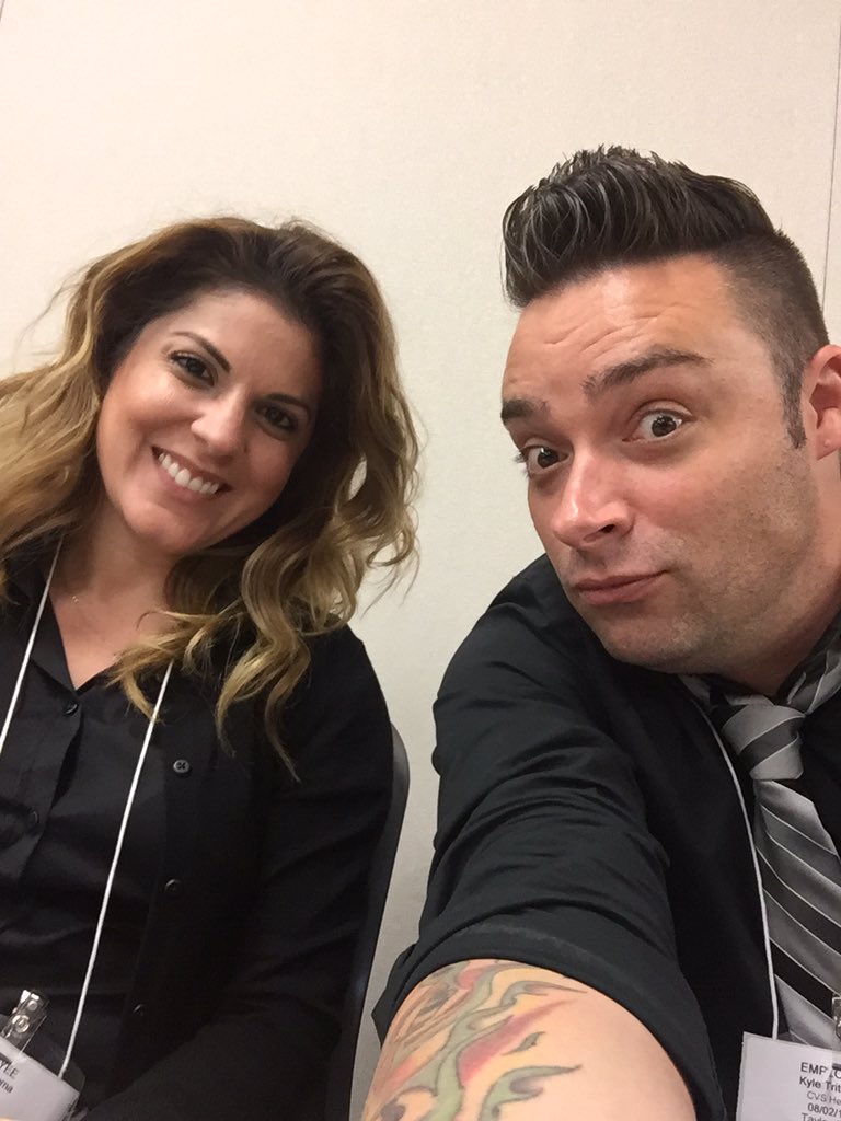 KyleTritsarolis's tweet image. Twitter friends from opposite sides of the country in the same #DMEL pod!! @jborna04 #itsasmallworldafterall