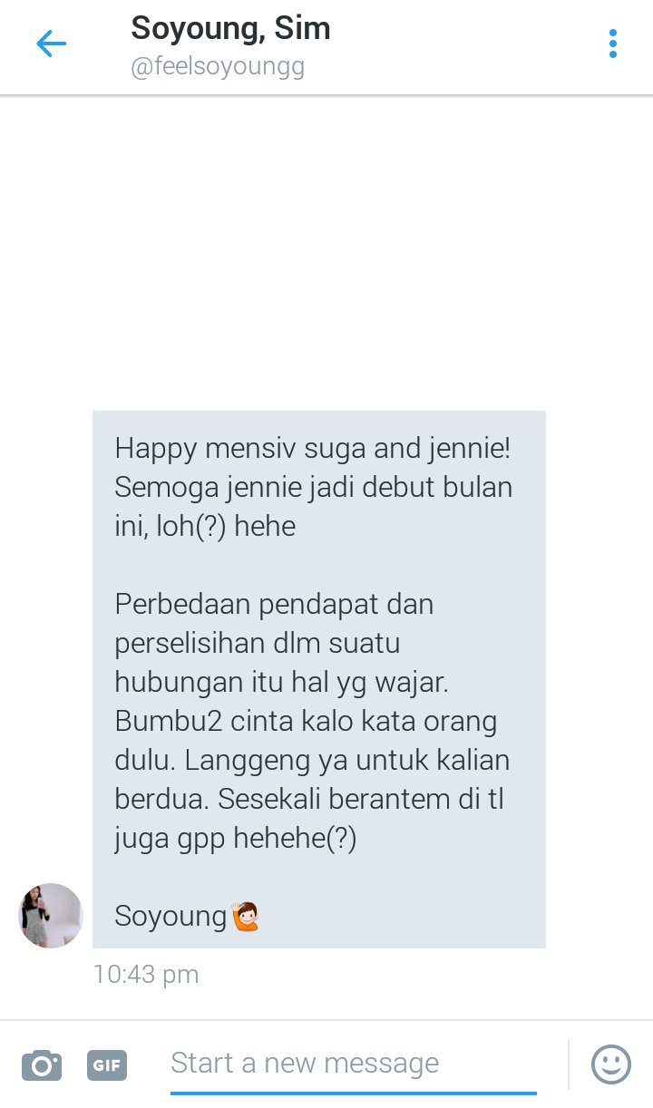 On Twitter O33 Dari Soyoung