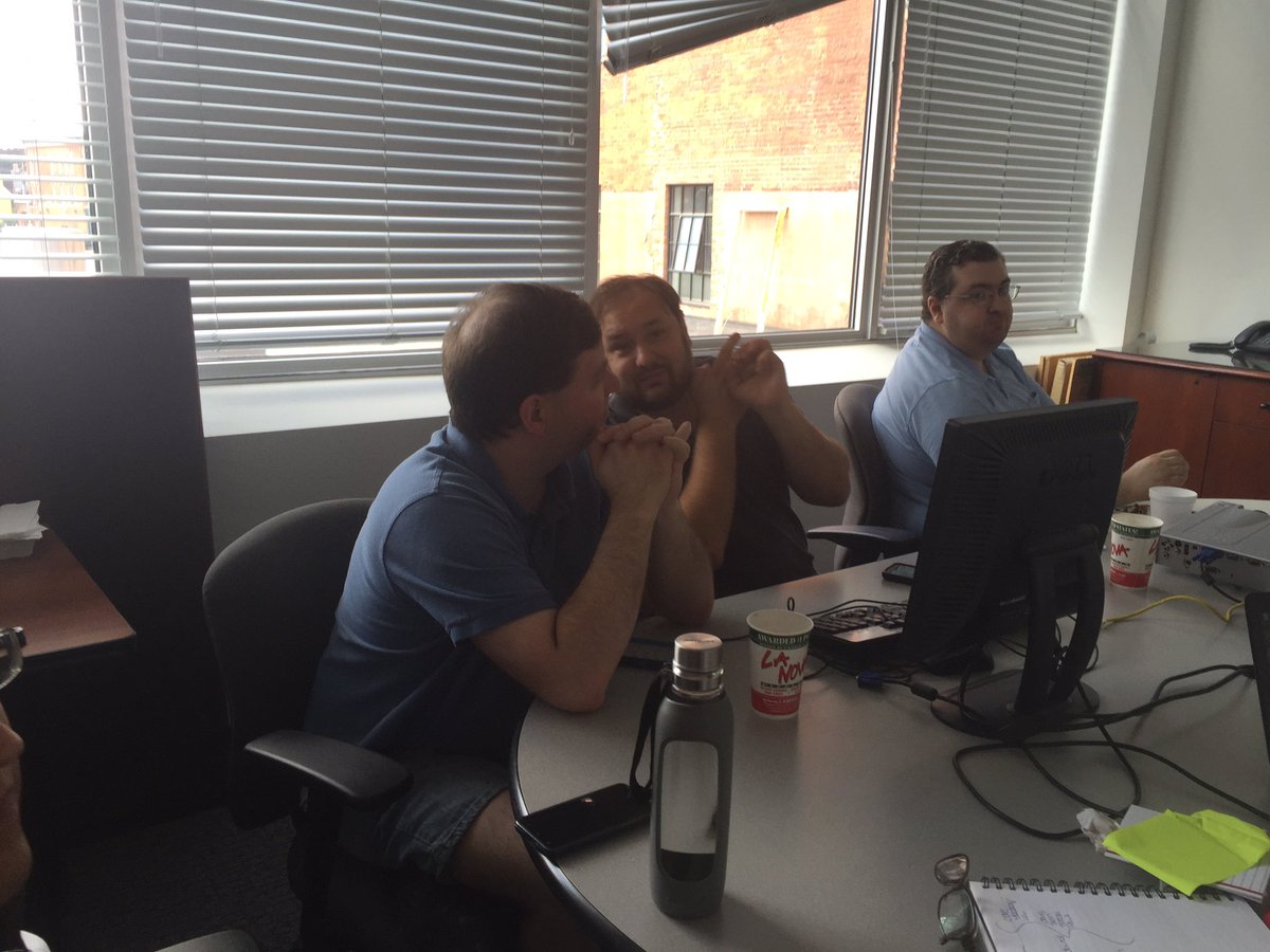 tntracy's tweet photo. Here with SiTEL Buffalo watching the @SitelNACares townhall!!! https://t.co/o6cR8mQ3FE